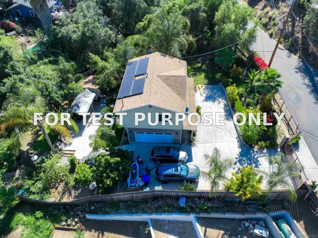 Demo/Test Data 10179 Canyon Dr, Escondido, CA 92026