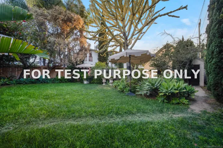 Demo/Test Data 340 B Ave, Coronado, CA 92118