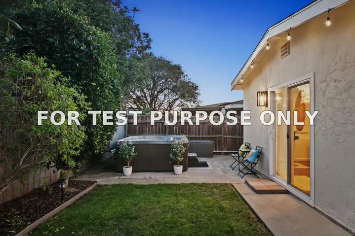 Demo/Test Data 4489 Bertha Street, San Diego, CA 92117