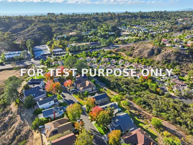 Demo/Test Data 3626 Lorimer Ln, Encinitas, CA 92024
