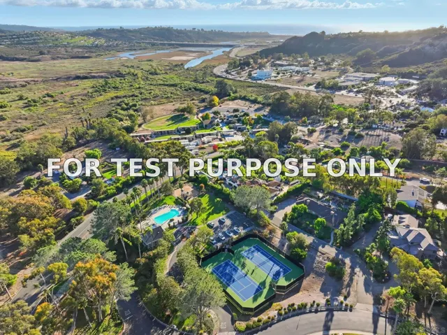 Demo/Test Data 3626 Lorimer Ln, Encinitas, CA 92024
