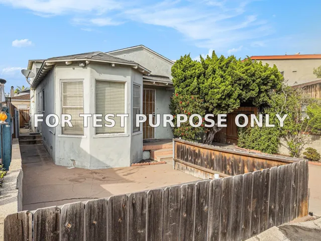 Demo/Test Data 814-816 San Luis Rey Place, San Diego, CA 92109