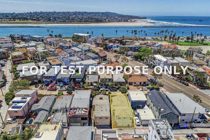Demo/Test Data 814-816 San Luis Rey Place, San Diego, CA 92109