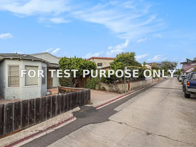 Demo/Test Data 814-816 San Luis Rey Place, San Diego, CA 92109