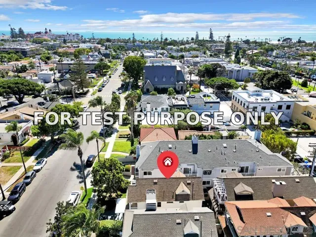 Demo/Test Data 844 C Avenue, Coronado, CA 92118