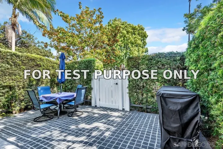 Demo/Test Data 844 C Avenue, Coronado, CA 92118