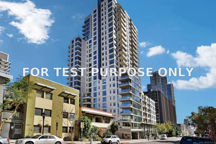 Demo/Test Data 1441 9th Avenue Unit 1401, San Diego, CA 92101