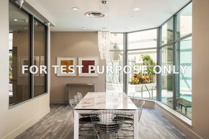 Demo/Test Data 1441 9th Avenue Unit 1401, San Diego, CA 92101