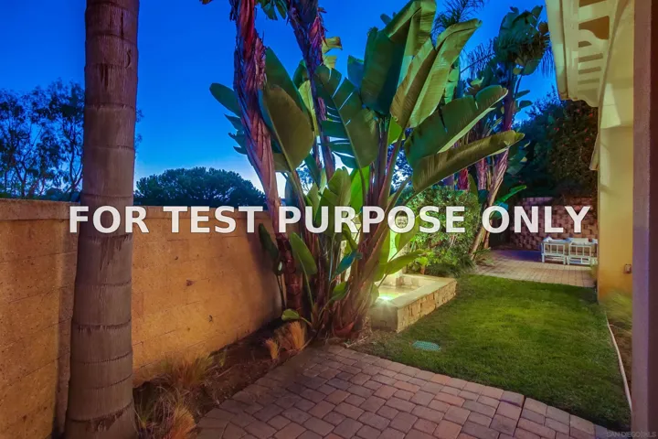 Demo/Test Data 545 Quail Pointe Lane, Encinitas, CA 92024