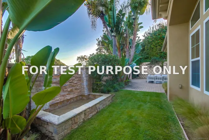 Demo/Test Data 545 Quail Pointe Lane, Encinitas, CA 92024