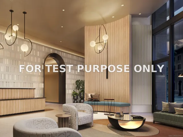 Demo/Test Data 1160 9th Ave Unit 1403, San Diego, CA 92101