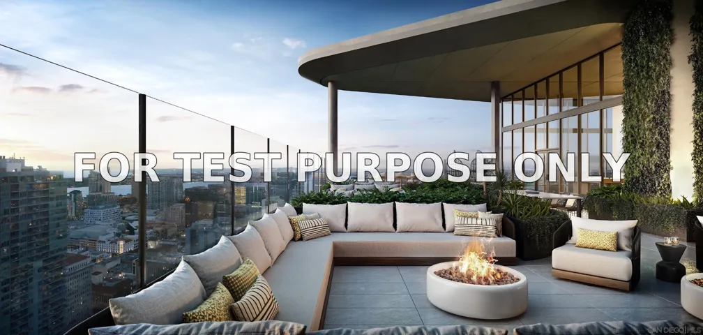 Demo/Test Data 1160 9th Ave Unit 1403, San Diego, CA 92101