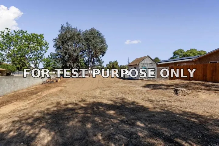 Demo/Test Data 611 9th Street, Ramona, CA 92065
