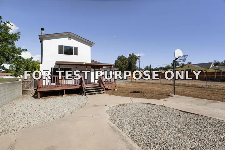 Demo/Test Data 611 9th Street, Ramona, CA 92065
