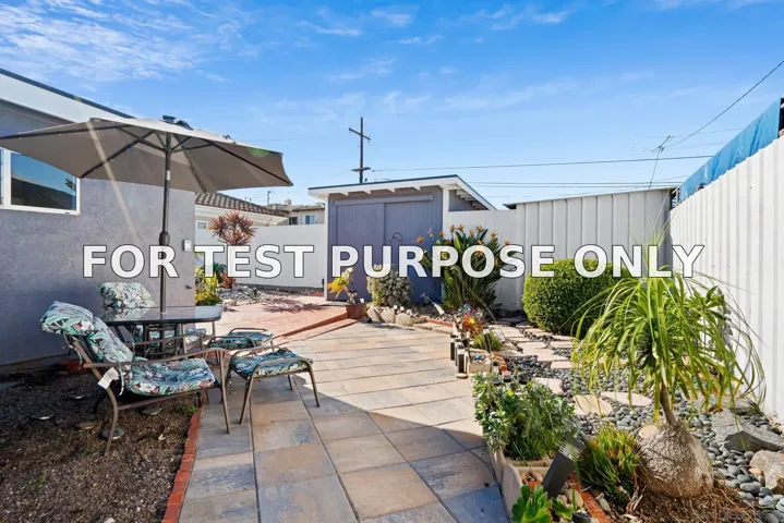 Demo/Test Data 1426 Morenci St, San Diego, CA 92110