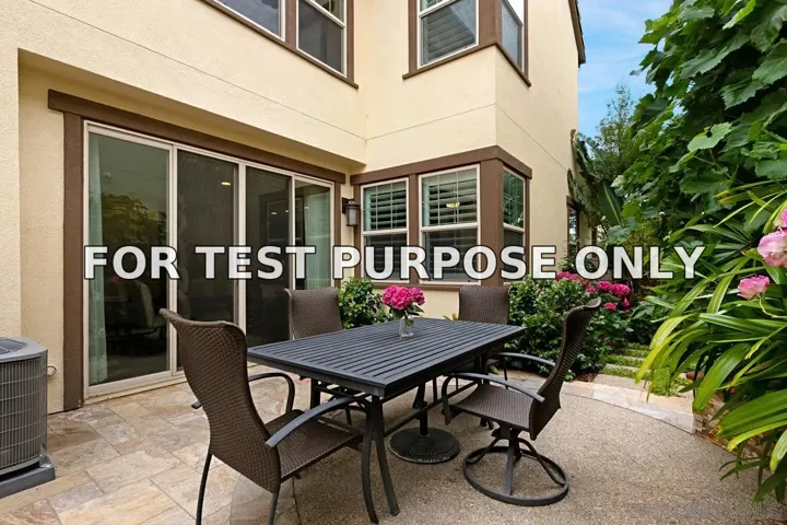 Demo/Test Data 13593 Dondero Place, San Diego, CA 92130
