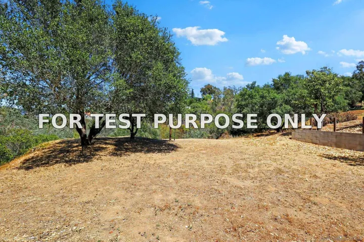 Demo/Test Data 974 Via Hillview, Fallbrook, CA 92028