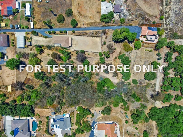 Demo/Test Data 974 Via Hillview, Fallbrook, CA 92028