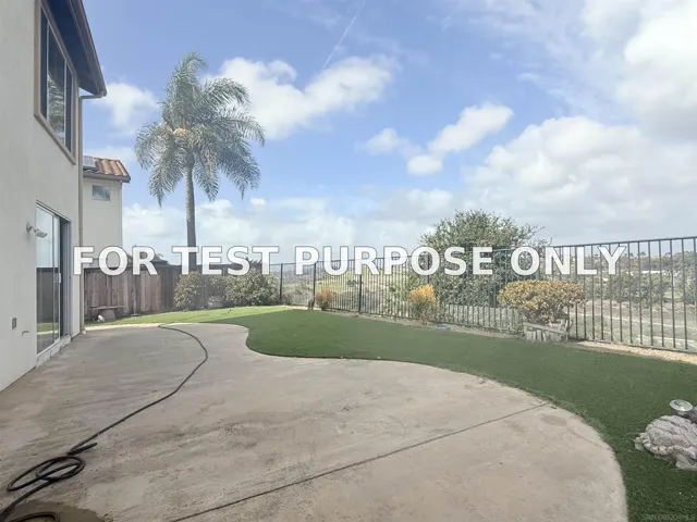 Demo/Test Data 1420 Sapphire Dr, Carlsbad, CA 92011