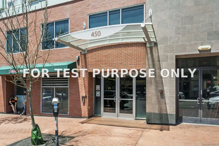Demo/Test Data 450 J Street Unit 7071, San Diego, CA 92101