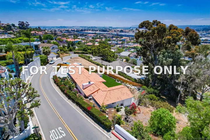 Demo/Test Data 4242 Cosoy Way, San Diego, CA 92103