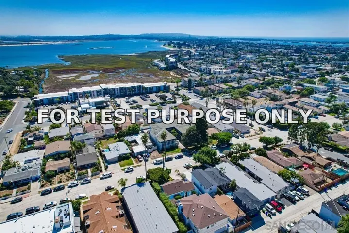 Demo/Test Data 2125 Reed Avenue, San Diego, CA 92109