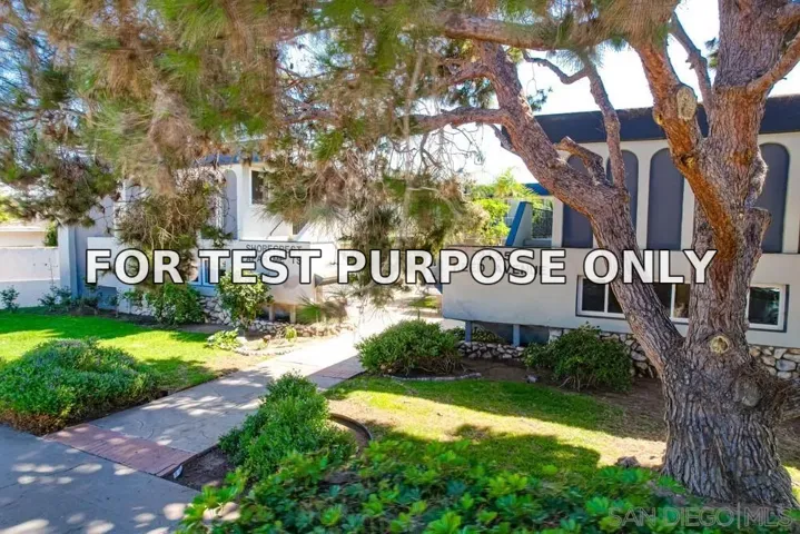 Demo/Test Data 2125 Reed Avenue, San Diego, CA 92109
