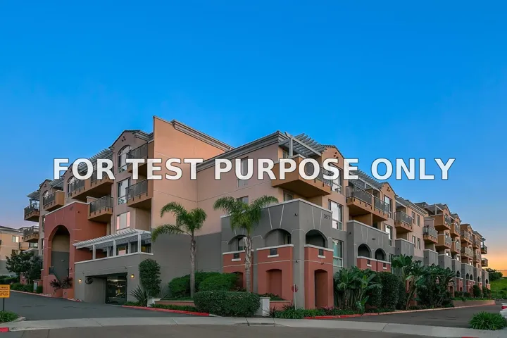 Demo/Test Data 3877 Pell Place Unit 108, San Diego, CA 92130