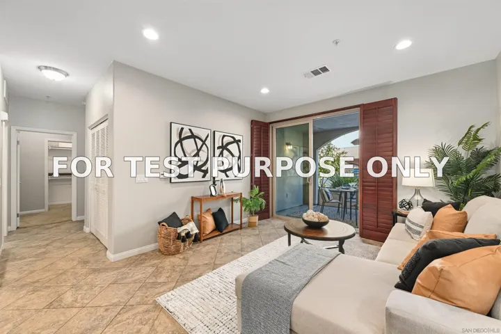 Demo/Test Data 3877 Pell Place Unit 108, San Diego, CA 92130