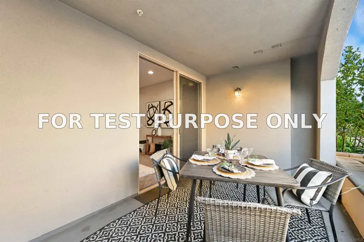 Demo/Test Data 3877 Pell Place Unit 108, San Diego, CA 92130