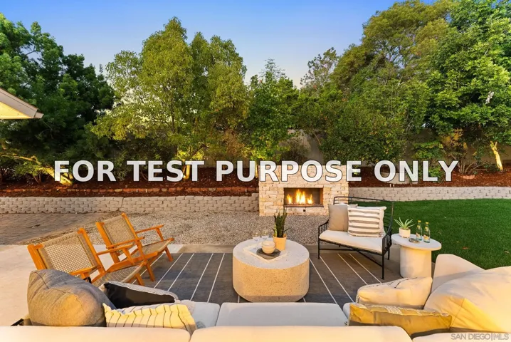 Demo/Test Data 12830 Avenida La Valencia, Poway, CA 92064