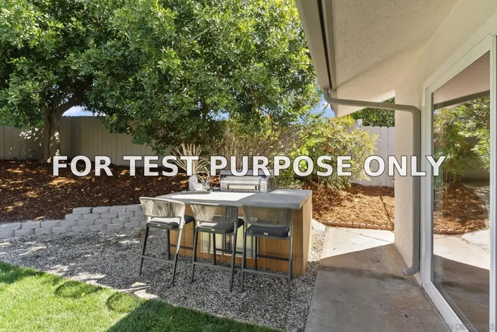 Demo/Test Data 12830 Avenida La Valencia, Poway, CA 92064