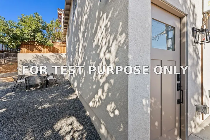 Demo/Test Data 3678 Richmond St, San Diego, CA 92103