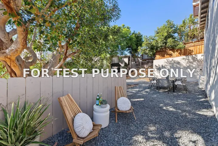 Demo/Test Data 3678 Richmond St, San Diego, CA 92103