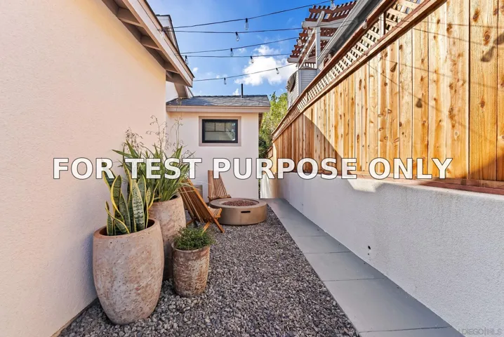 Demo/Test Data 3678 Richmond St, San Diego, CA 92103
