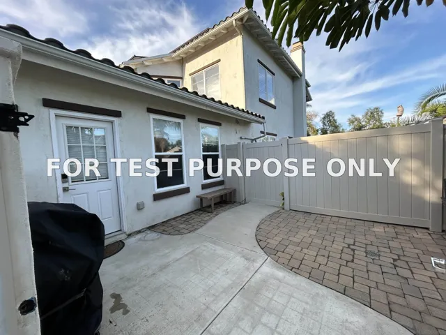 Demo/Test Data 1774 Dove Lane, Carlsbad, CA 92011