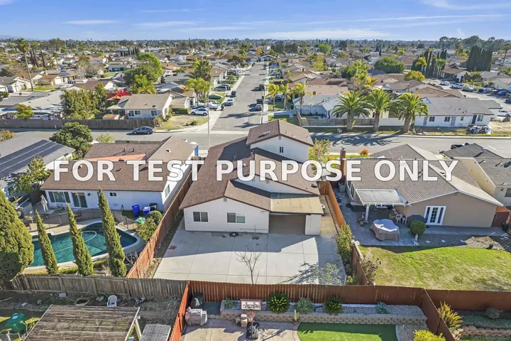 Demo/Test Data 7742 Parma Ln, San Diego, CA 92126