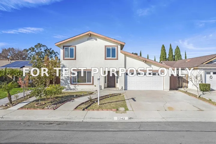 Demo/Test Data 7742 Parma Ln, San Diego, CA 92126