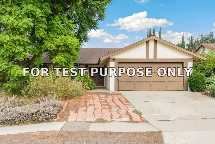 Demo/Test Data 521 Bond, Redlands, CA 92373