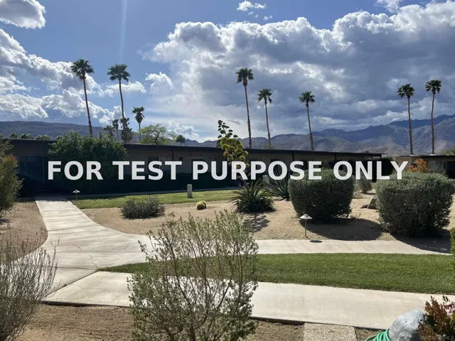 Demo/Test Data 3189 W Club Cir, Borrego Springs, CA 92004
