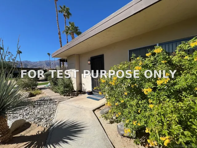 Demo/Test Data 3189 W Club Cir, Borrego Springs, CA 92004