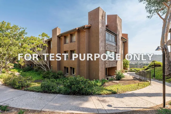 Demo/Test Data 10425 Caminito Cuervo Unit 216, San Diego, CA 92108