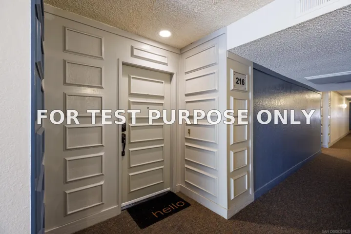 Demo/Test Data 10425 Caminito Cuervo Unit 216, San Diego, CA 92108