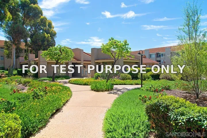 Demo/Test Data 10425 Caminito Cuervo Unit 216, San Diego, CA 92108