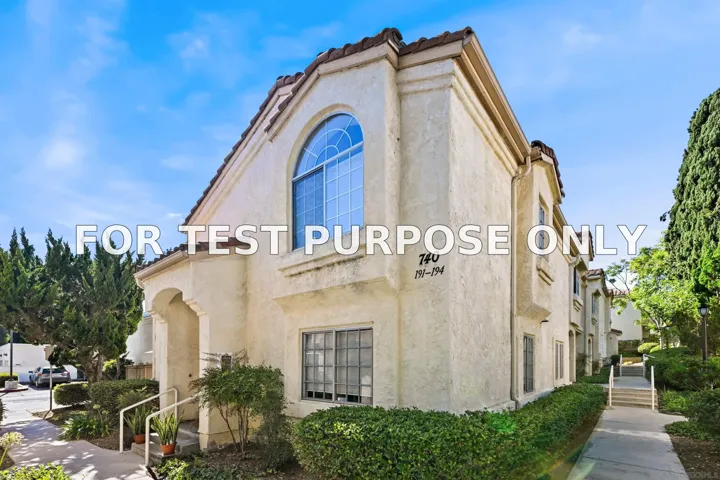 Demo/Test Data 740 Breeze Hill Rd Unit 193, Vista, CA 92081