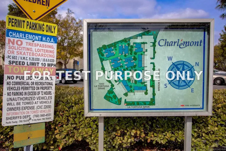 Demo/Test Data 740 Breeze Hill Rd Unit 193, Vista, CA 92081