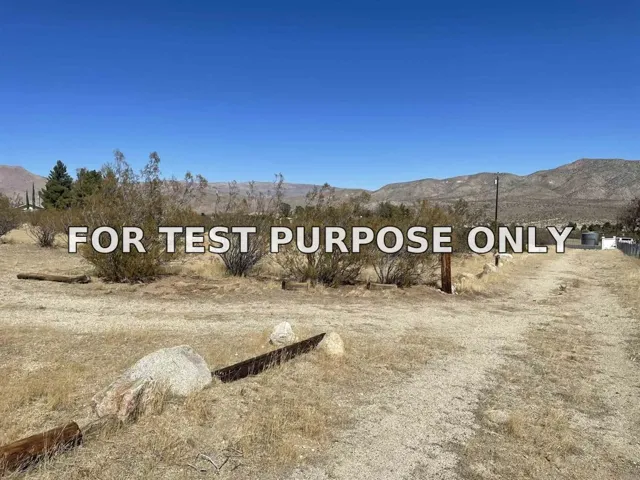 Demo/Test Data Grubstake, Julian, CA 92036