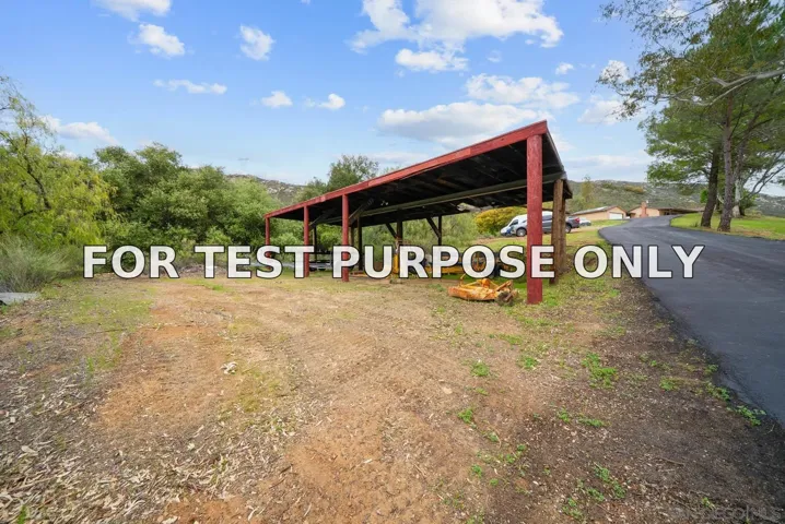 Demo/Test Data 21908 Japatul Ln, Alpine, CA 91901