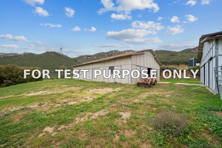 Demo/Test Data 21908 Japatul Ln, Alpine, CA 91901
