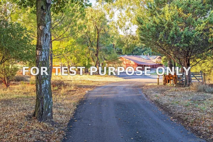 Demo/Test Data 3280 Black Oak Lane, Julian, CA 92036